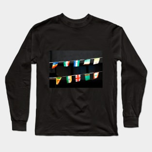 Strings of National Flags Long Sleeve T-Shirt